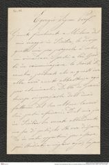 Nachlass Franz Steindachner, Brief von Christoforo Bellotti an Franz Steindachner (06.04.1882), Inv.Nr. 32.06, Seite 1